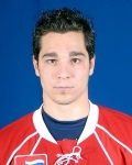 2007-08 Mathieu Aubin Hamilton Bulldogs Game Worn Jersey - Pepsi -  Canadiens - AHL Letter